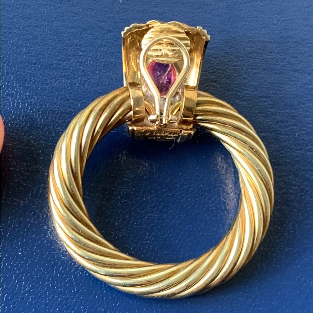 14k gold David Yurman earrings - Picture 13 of 17